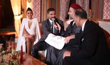 عقد قران الموسيقار هاني فرحات ودنيا جمعة بحضور نجوم الفن والثقافة والرياضة 