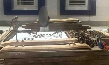 سقوط خط نجع حمادى بحوزته أسلحة نارية وذخائر وأطنان من مهمات السكك الحديدية