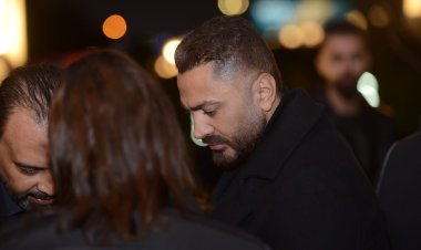 نجوم الفن والغناء يقدمون واجب العزاء في الملحن محمد رحيم بمسجد الشرطة (صور)