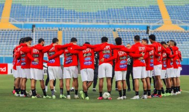 منتخب مصر يواصل تدريباته استعدادا لمواجهة كاب فيردي