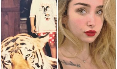 ليست مجرد باربي.. هنا الزاهد تكشف عن مواجهتها الأولى مع النمور وهي طفلة