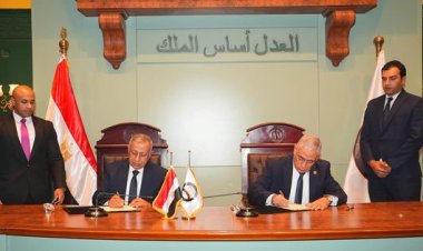 النائب العام يزور نيابة استئناف الإسكندرية ويلتقي قادة النيابة العامة 