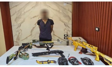 سقوط نجار بحوزته 4 قطع  أسلحة نارية وذخائر بدون ترخيص بالقاهرة