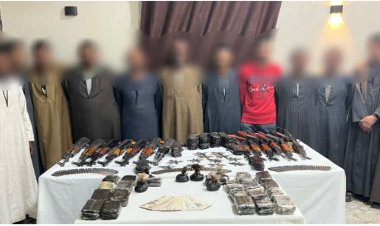 مصرع 3 عناصر إجرامية وضبط آخرين من شديدى الخطورة بحوزتهم كميات من المخدرات والاسلحة