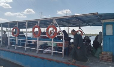 انطلاق حملات تفتيشية على المعديات النيلية بالمنيا