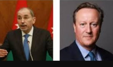 وزيرا خارجية الأردن وبريطانيا يبحثان جهود التوصل لوقف إطلاق النار في غزة