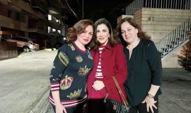 "أجمل صحبة".. إلهام شاهين تلتقي ماجدة الرومي في لبنان