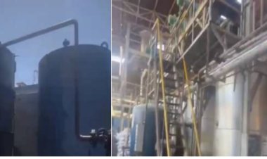 ضبط القائمين على إدارة مصنع غير مرخص لتعبئة زيوت السيارات بدمياط
