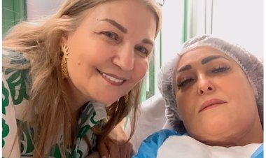 نهال عنبر تخضع لعملية جراحية في الكتف