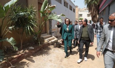 وزيرة الثقافة في جولة مفاجئة باستديو مصر.. وتوجه بإحالة عدد من العاملين للتحقيق