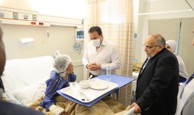 وزير الصحة يفتتح وحدة رعاية الأطفال بمستشفى القناطر الخيرية المركزي