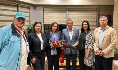 بشرى حجيج تحضر ختام منافسات بطولة أفريقيا للكرة الطائرة