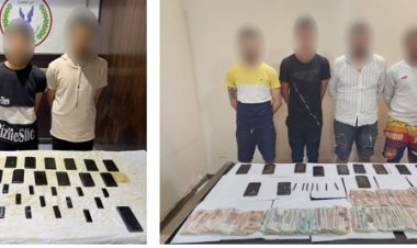 القبض على 8 أشخاص بحوزتهم 5 كيلو حشيش بحلوان والمرج