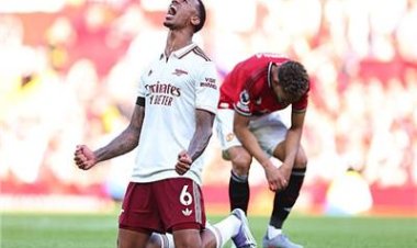 أرسنال يفوز بصعوبة على مانشستر يونايتد في الدوري الإنجليزي