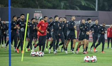 الأهلي يستأنف تدريباته استعدادا لمباراة زد في الدوري