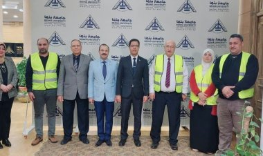 رئيس جامعة بنها: حريصون على سلامة العاملين وتوفير بيئة آمنة لهم
