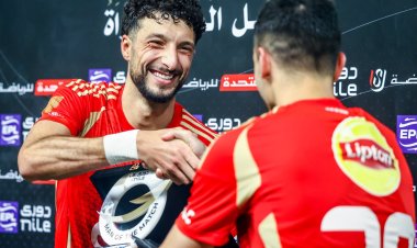 وسام أبو على رجل مباراة الأهلي والمصري