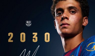 رسميًا.. برشلونة يعلن تجديد عقد حمزة عبدالكريم حتى 2030