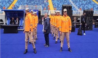 استعدادات أمنية لتأمين مباراة الزمالك ودريمز الغاني بالكونفدرالية 