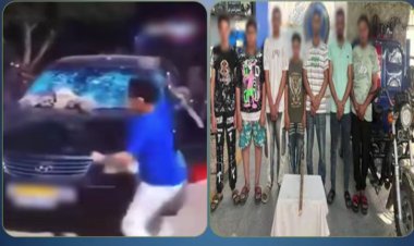 الداخلية تكشف ملابسات فيديو التعدي على سيارة ملاكي ببني سويف وتنفي واقعة علم فريق منافس  