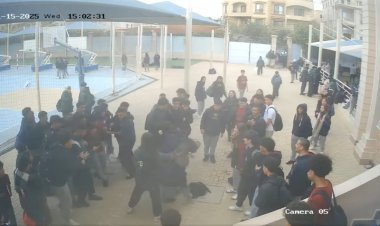 فيديو يكشف لقطات جديدة تكشف تفاصيل خناقة بنات مدرسة التجمع من البداية