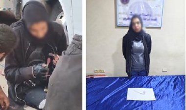 ضبط سيدة ظهرت في فيديو تتعاطى "الأيس" بأحد شوارع بولاق الدكرور 