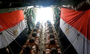 بتوجيهات الرئيس السيسي.. مصر تواصل أعمال الإسقاط الجوى للمساعدات الإنسانية على شمال غزة