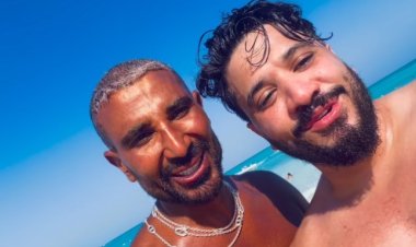 مصطفى حجاج يرد على منتقدي صورته مع أحمد سعد: ليه قلة الأدب