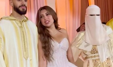 صحف مغربية تتهم العروس سندس أحمد سليمان بتجاهل أم اللاعب محمود بنتايك في حفل الزفاف