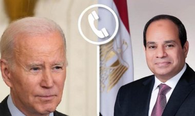 «عاجل».. الرئيس السيسي يتلقى اتصالا هاتفيا من نظيره الأمريكي جو بايدن