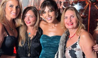 كبار نجوم الفن يحتفلون بعيد ميلاد صديقتهم ريهام حجاج 