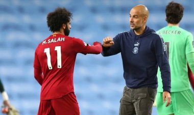 قبل آخر مبارياته مع ليفربول.. مدرب مانشستر سيتي يودع محمد صلاح