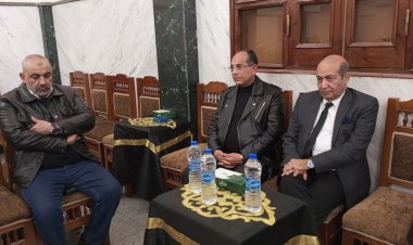 وزير الثقافة ونجوم الفن في عزاء شقيق طارق الشناوي