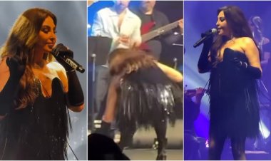 إليسا تتعرض لموقف محرج  خلال إحياء حفلها في باريس