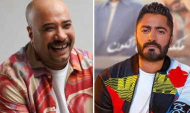 تامر حسني يهنئ حاتم صلاح على زواجه: "مبروك يا نجم المستقبل".. والأخير يرد