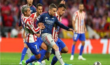 بركلتي جزاء.. تعادل أرسنال وأتلتيكو مدريد في ذهاب نصف نهائي دوري الأبطال