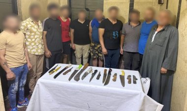 القبض على المتهمين بواقعة التشاجر بأسلحة بيضاء بمنشأة ناصر