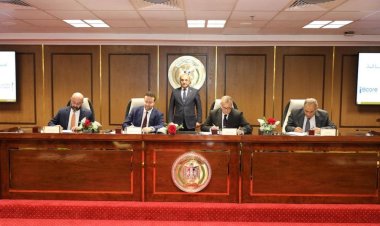 وزير العدل يشهد توقيع بروتوكول تعاون مع البنك المركزي المصري والاتصالات