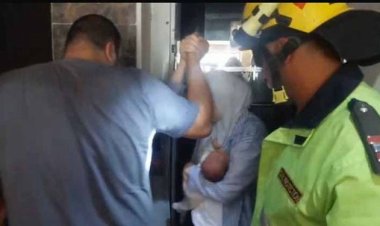 أمن القاهرة ينقذ 4 أشخاص من داخل مصعد متعطل بالتجمع الأول 