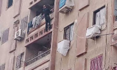 قفز من الطابق السادس.. شاب يتخلص من حياته فى حلوان بسبب مروره بأزمة نفسيه