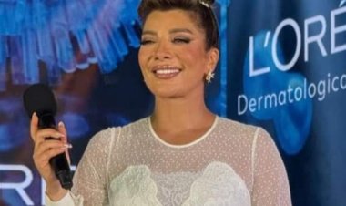 أصالة نصري بإطلالة بيضاء ملائكية في حفلها الأخير بمصر