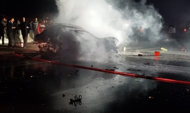 تفحم 3 أشخاص في اشتعال النيران بسيارة على طريق «الإسكندرية الصحراوي»