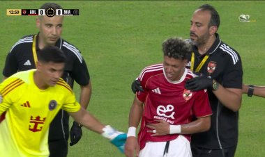 الخطيب يطمئن على إمام عاشور بعد جراحة ناجحة في الكتف