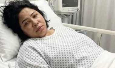 حقيقة دخول شيرين عبد الوهاب المستشفى.. والصورة المتداولة غير حقيقية