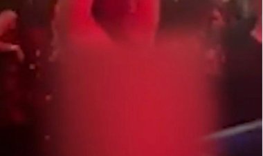 راقصة ترقص فى إحدى مطاعم الأشرفية بدون ملابس تماماً والحكومة اللبنانية تأمر بغلقه وسحب رخصته