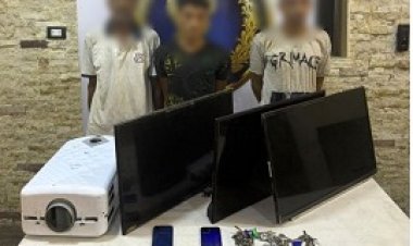 ضبط 5 اشخاص لقيامهم بسرقة المساكن والمحال والهواتف المحمولة بالقاهرة 