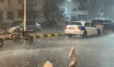 أمطار غزيرة تضرب الإسكندرية والمنوفية.. وجهود  لرفع المياه من الشوارع