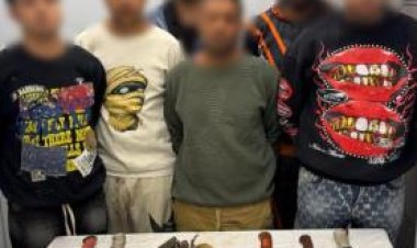 معاكسة فتاة تشعل مشاجرة مسلحة فى الزاوية الحمراء 