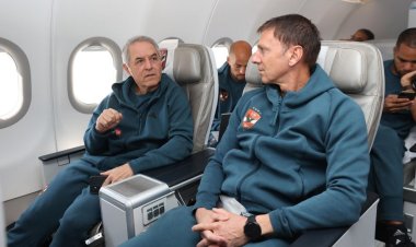 بعثة الأهلي تصل إلى أحد الفنادق القريبة من مطار أكرا