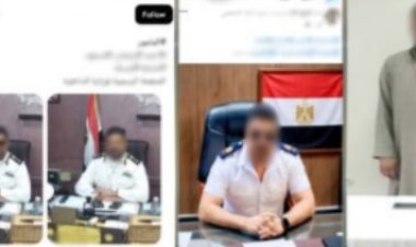 لزيادة المشاهدات.. ضبط عامل نشر صورًا مفبركة لانتحال صفة ضابط شرطة بالبحيرة